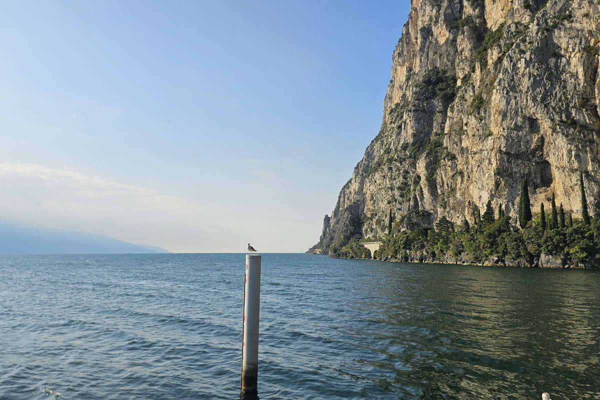Panorama from Campione del Garda