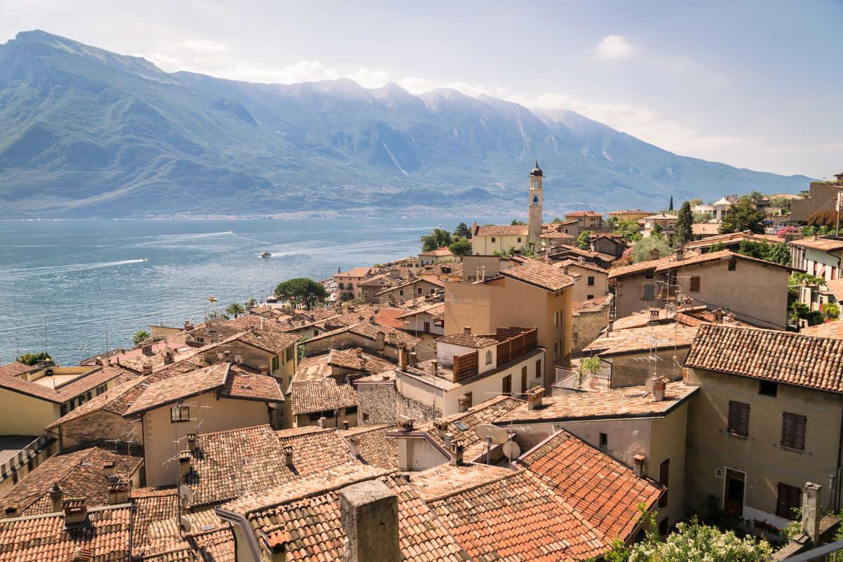 Limone sul Garda dall'alto